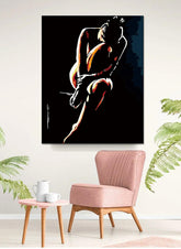 Painting by numbers nude art shipping from DE